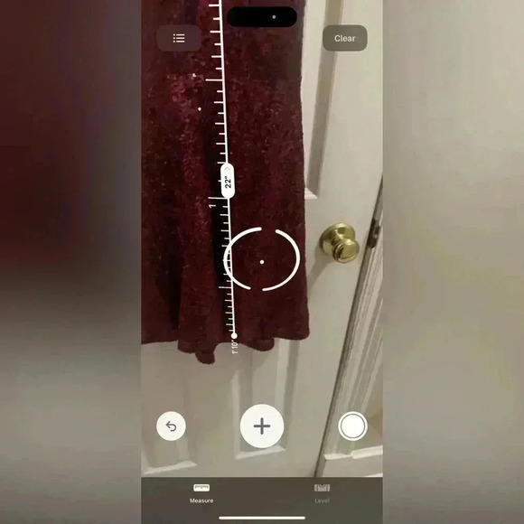 Burgundy sequin backless dress - Picture 6 of 6